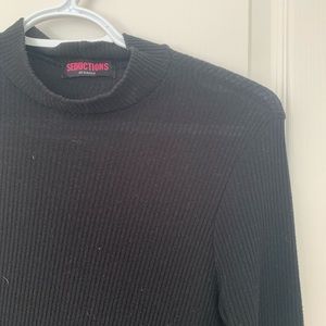 Semi turtle neck long sleeve
